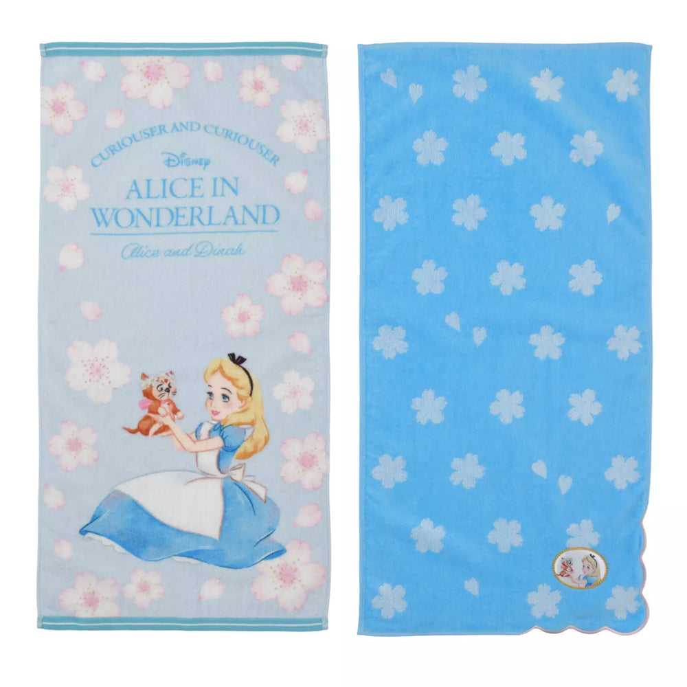 JDS - 2026 Sakura Collection x Alice & Dinah Face Towel Set of 2 Sakura, Watercolor (Release Date: Jan 13, 2026)