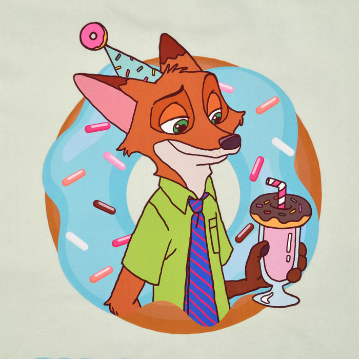 JDS - 10TH Anniversary Collection from the Disney movie Zootopia Collection x Nick Wilde Long Sleeve T-Shirt for Adults (Release Date: Feb 9, 2026)