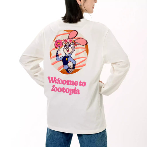 JDS - 10TH Anniversary Collection from the Disney movie Zootopia Collection x Judy Hopps Long Sleeve T-Shirt for Adults (Release Date: Feb 9, 2026)