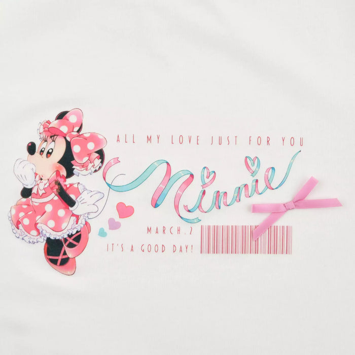 JDS - Minnie Day 2026 -Minnie Short Sleeve T-Shirt for Adults Color: White (Release Date: Feb 23, 2026)