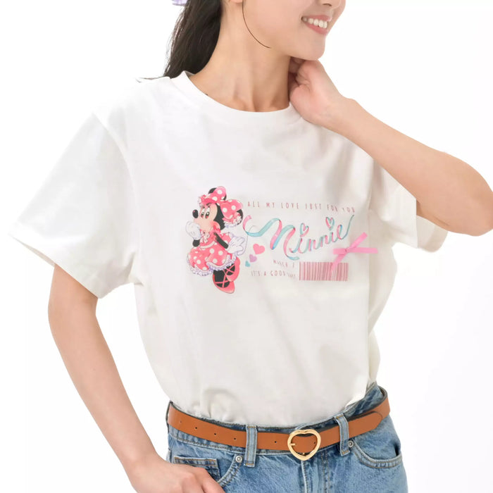 JDS - Minnie Day 2026 -Minnie Short Sleeve T-Shirt for Adults Color: White (Release Date: Feb 23, 2026)