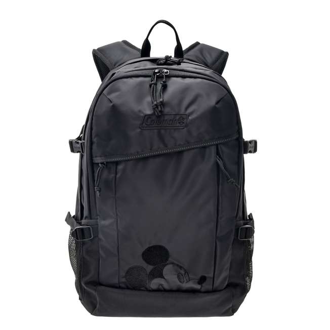 JDS - Coleman(R) Mickey Mouse Backpack, 33L, All Black, Embroidered (Release Date: Dec 23, 2025)