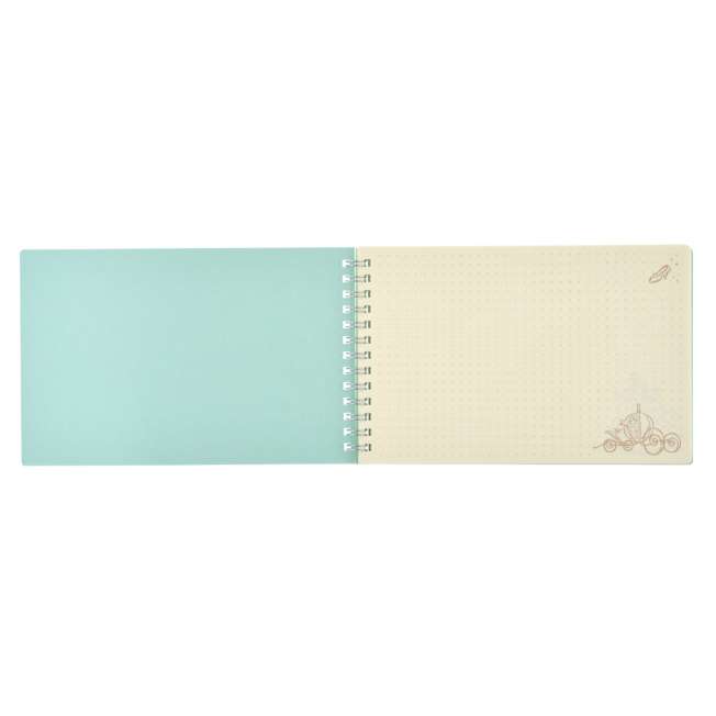 JDS - Cinderella Ring Notebook, Horizontal, Foil Stamping, Chic