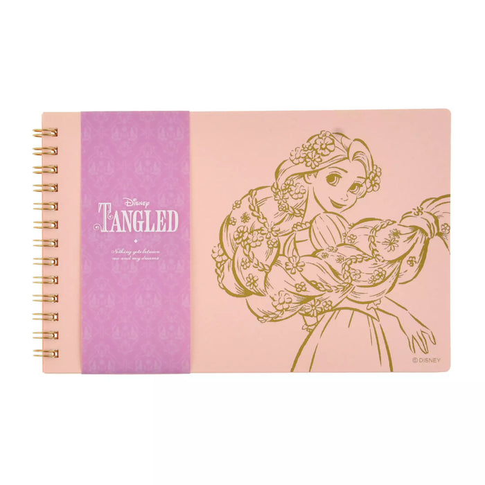 JDS - Rapunzel & Pascal Spiral Notebook, Horizontal, Foil Stamping, Chic
