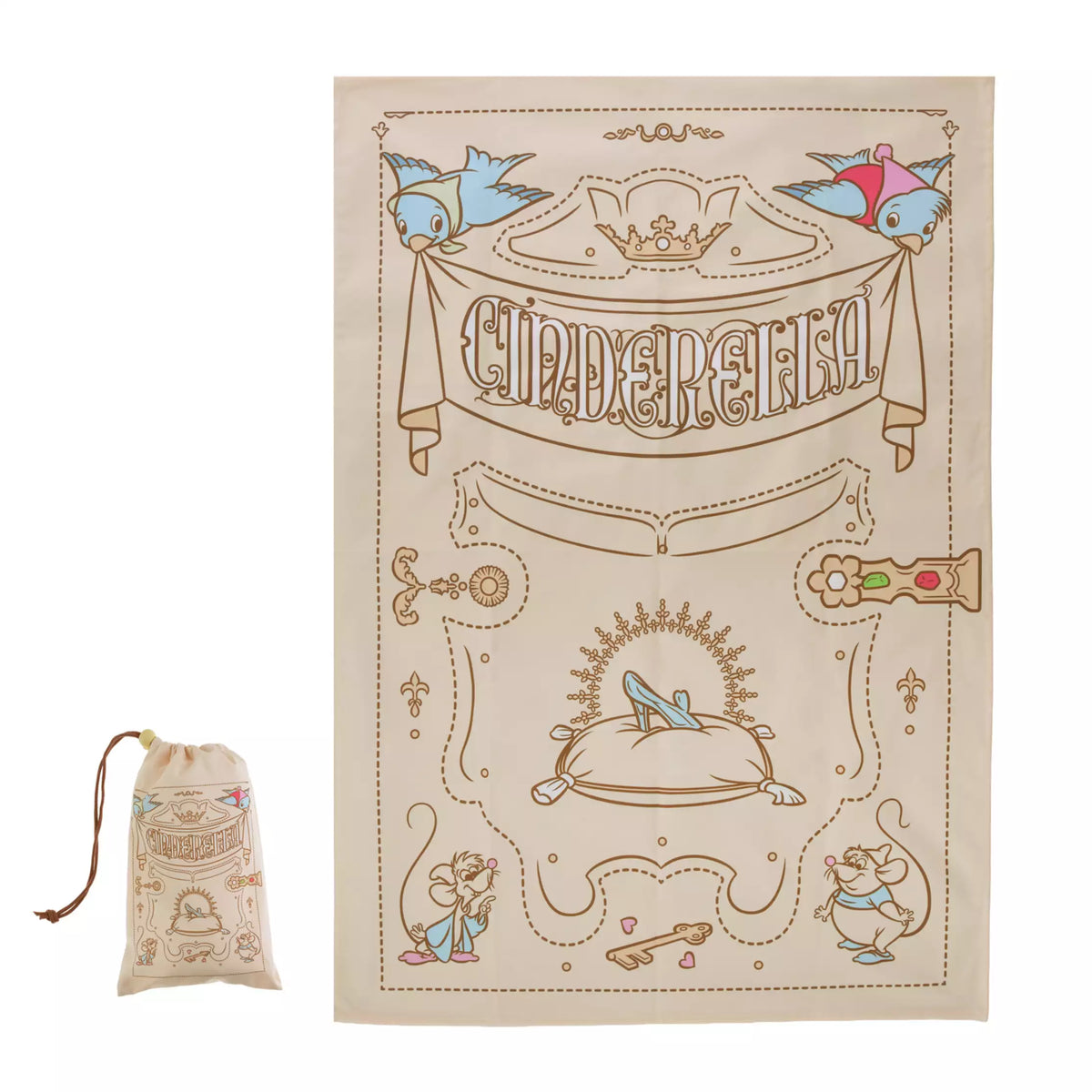 JDS - 2026 Disney Leisure Time x Cinderella Storybook Leisure Mat