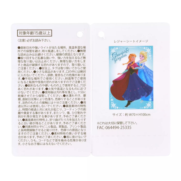 JDS - 2026 Disney Leisure Time x Anna & Elsa Leisure Mat in Pouch (Release Date: Apr 7, 2026)