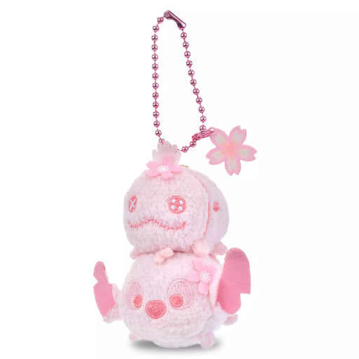 JDS - 2026 Sakura Collection x Stitch & Scrump "Japanese Style" Tsum Tsum Plush Keychain  (Release Date: Jan 13, 2026)
