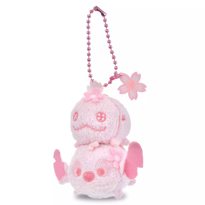 JDS - 2026 Sakura Collection x Stitch & Scrump "Japanese Style" Tsum Tsum Plush Keychain  (Release Date: Jan 13, 2026)
