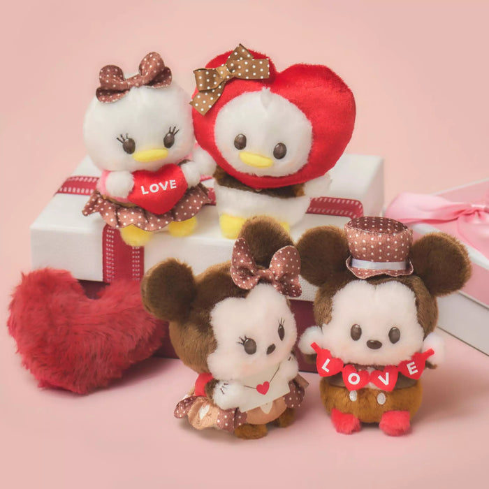 JDS - 2026 Valentine's Day Collection x Mickey Mouse Urupocha-chan Plush Toy (Release Date: Jan 6, 2026)