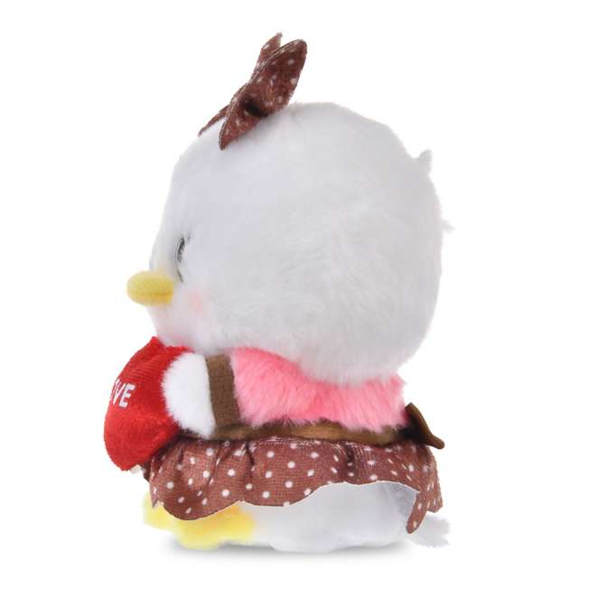 JDS - 2026 Valentine's Day Collection x Daisy Duck Urupocha-chan Plush Toy (Release Date: Jan 6, 2026)