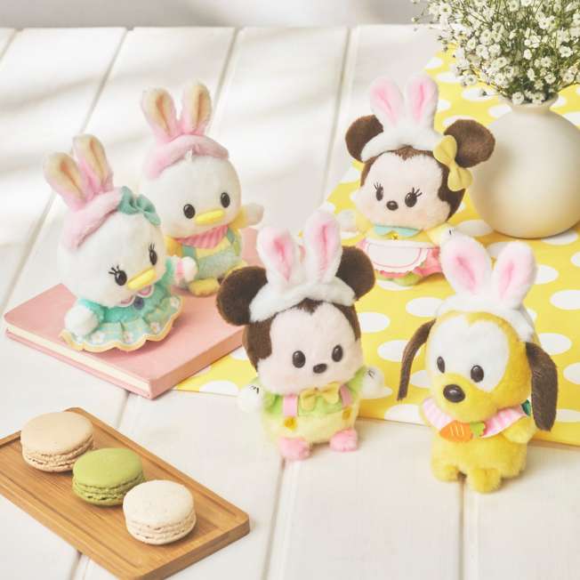JDS - 2026 Spring x Mickey Mouse Urupocha-chan Plush Toy (Release Date: Mar 24, 2026)