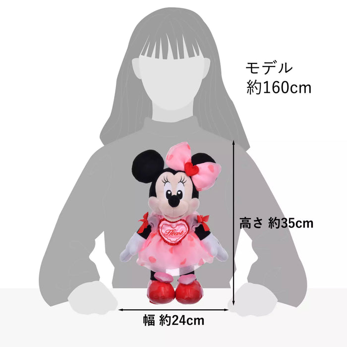 JDS - 2026 Valentine's Day Collection x Minnie Mouse "Full of Love" Plush Toy (Release Date: Jan 6, 2026)