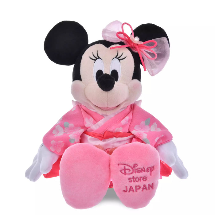 JDS - 2026 Sakura Collection x Minnie Mouse Kimono Sakura Plush Toy (Release Date: Jan 13, 2026)