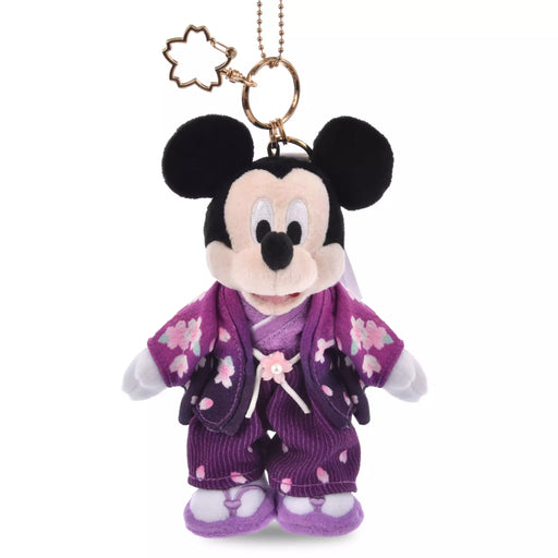 JDS - 2026 Sakura Collection x Mickey Mouse Kimono Sakura Plush Keychain (Release Date: Jan 13, 2026)