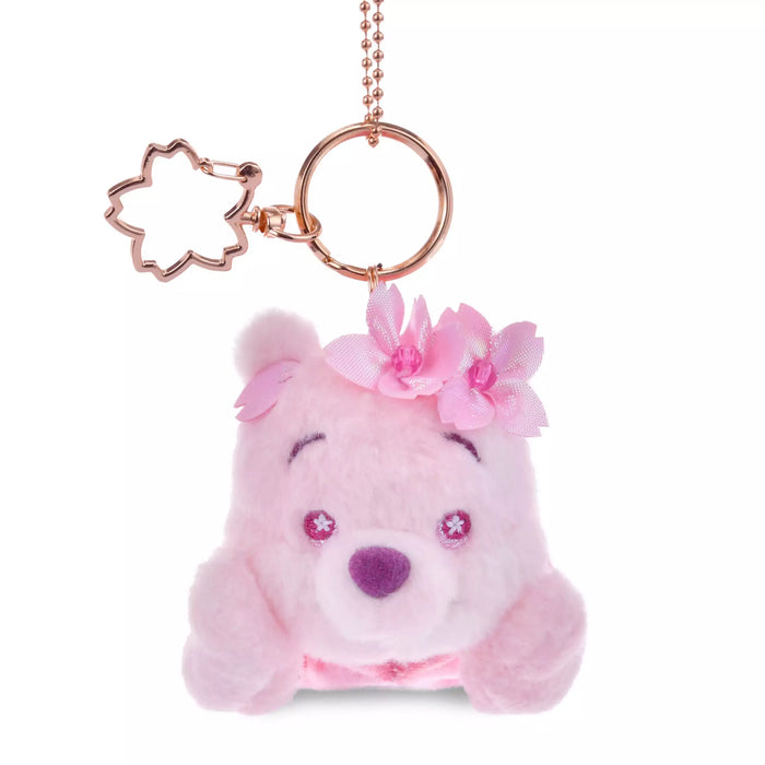 JDS - 2026 Sakura Collection x Winnie the Pooh with Sakura Highlights Plush Keychain (Release Date: Jan 13, 2026)