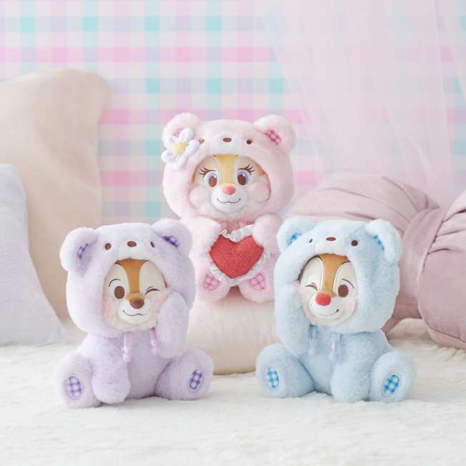 JDS - 2026 Chip 'n' Dale Birthday - Chip in Bear Pajamas Plush Toy (Release Date: Mar 10, 2026)