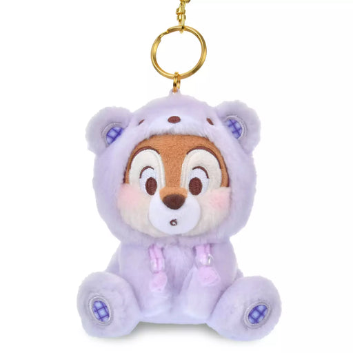 JDS - 2026 Chip 'n' Dale Birthday - Chip in Bear Pajamas Plush Keychain (Release Date: Mar 10, 2026)