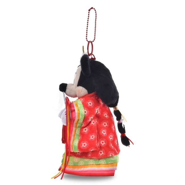 JDS - Minnie Mouse "in Hina Doll Style" Plush Keychain (Release Date: Jan 1, 2026)
