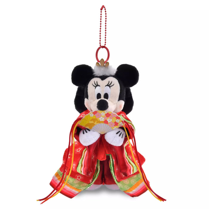 JDS - Minnie Mouse "in Hina Doll Style" Plush Keychain (Release Date: Jan 1, 2026)