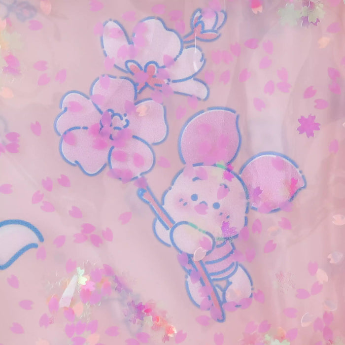 JDS - 2026 Sakura Collection x Winnie the Pooh & Piglet Flat Pouch (Release Date: Jan 13, 2026)