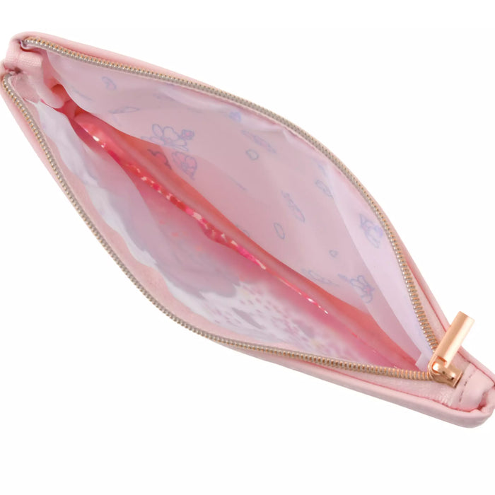 JDS - 2026 Sakura Collection x Winnie the Pooh & Piglet Flat Pouch (Release Date: Jan 13, 2026)