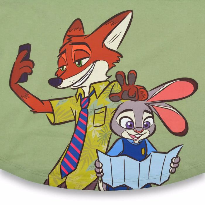 JDS - Zootopia Fashion Collection x [Spirit Jersey] Judy Hopps & Nick Wilde Long Sleeve T-Shirt for Adults (Release Date: Feb 9, 2026)
