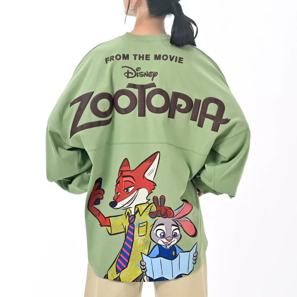 JDS - Zootopia Fashion Collection x [Spirit Jersey] Judy Hopps & Nick Wilde Long Sleeve T-Shirt for Adults (Release Date: Feb 9, 2026)