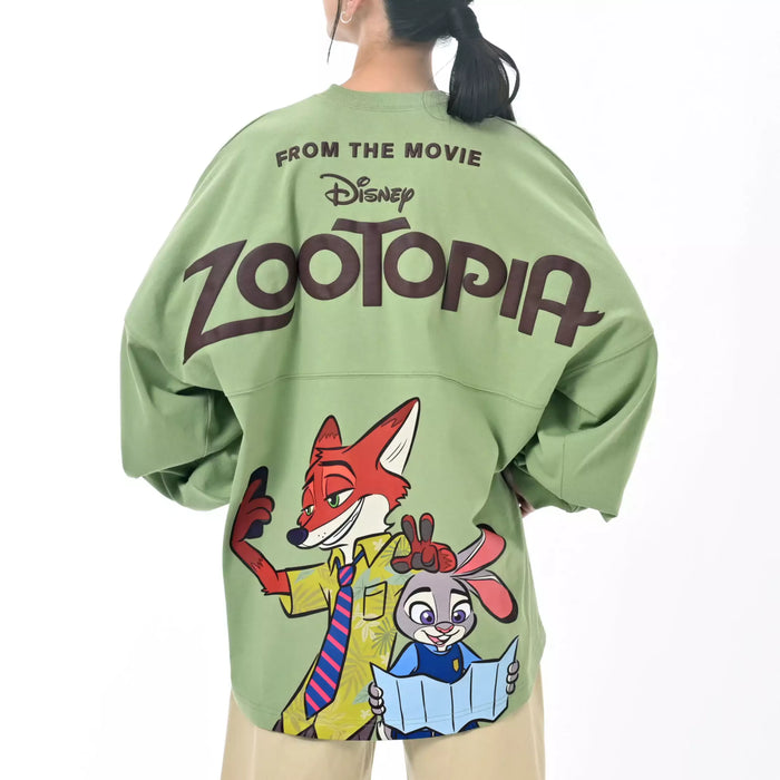 JDS - Zootopia Fashion Collection x [Spirit Jersey] Judy Hopps & Nick Wilde Long Sleeve T-Shirt for Adults (Release Date: Feb 9, 2026)