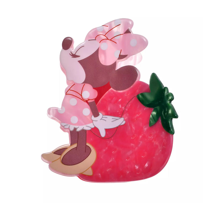 JDS - 2026 GLOSSY Fruits Collection x Minnie Mouse Die Cut Hair Clip (Release Date: Jan 26, 2026)