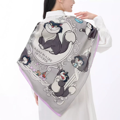 JDS - 2026 Disney Cat Day Collection x Lucifer, Jack & Gus Scarves (Release Date: Feb 2, 2026)
