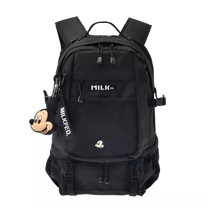 JDS - [MILKFED.] Mickey Mouse Backpack, 32L, with Charm, Pouch, and Carabiner (Release Date: Feb 10, 2026)