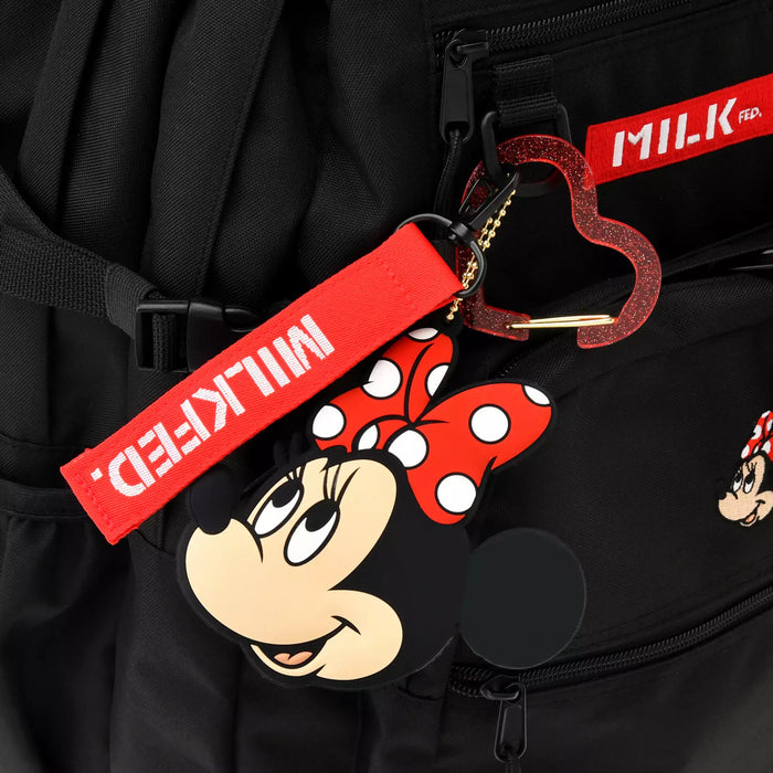 JDS - [MILKFED.] Minnie Mouse Backpack, 32L, with Charm, Pouch, and Carabiner (Release Date: Feb 10, 2026)