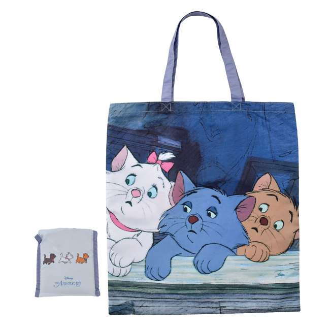JDS - The Aristocats Marie, Berlioz, Toulouse "Moment" Foldable Shopping Bag/Eco Bag (Release Date: Dec 23, 2025)
