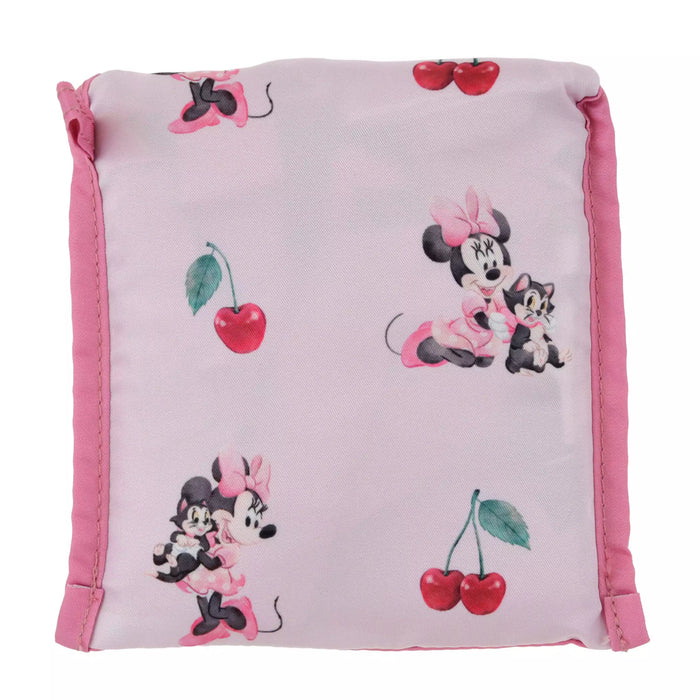 JDS - Minnie & Figaro "Cherry, Watercolor" Foldable Shopping Bag/Eco Bag (Release Date: Dec 23, 2025)