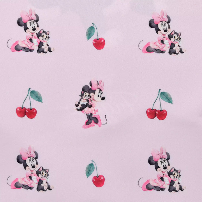 JDS - Minnie & Figaro "Cherry, Watercolor" Foldable Shopping Bag/Eco Bag (Release Date: Dec 23, 2025)