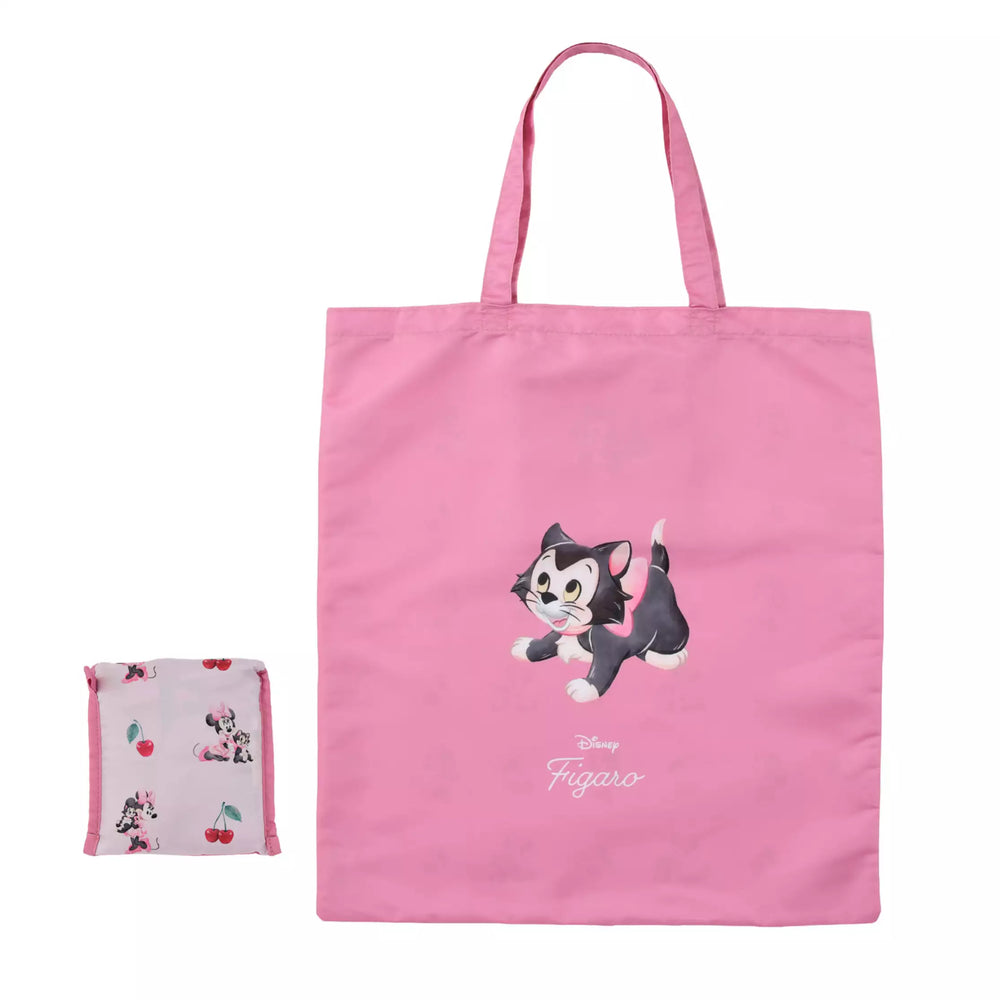 JDS - Minnie & Figaro "Cherry, Watercolor" Foldable Shopping Bag/Eco Bag (Release Date: Dec 23, 2025)