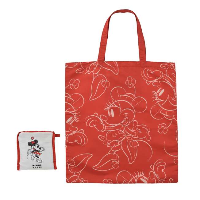 JDS - Minnie Mouse "Classic Sketch" Foldable Shopping Bag/Eco Bag (Release Date: Dec 23, 2025)