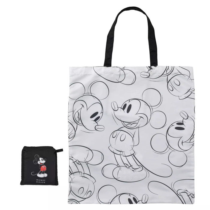 JDS - Mickey Mouse "Classic Sketch" Foldable Shopping Bag/Eco Bag (Release Date: Dec 23, 2025)