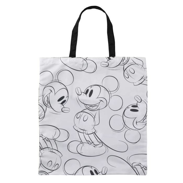 JDS - Mickey Mouse "Classic Sketch" Foldable Shopping Bag/Eco Bag (Release Date: Dec 23, 2025)