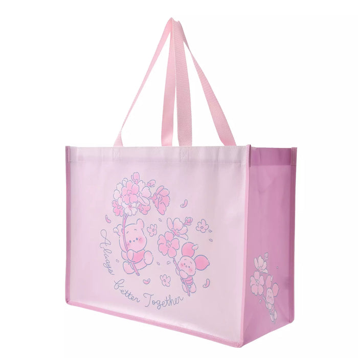 JDS - 2026 Sakura Collection x Winnie the Pooh & Piglet Shopping Bag/Eco Bag (Release Date: Jan 13, 2026)