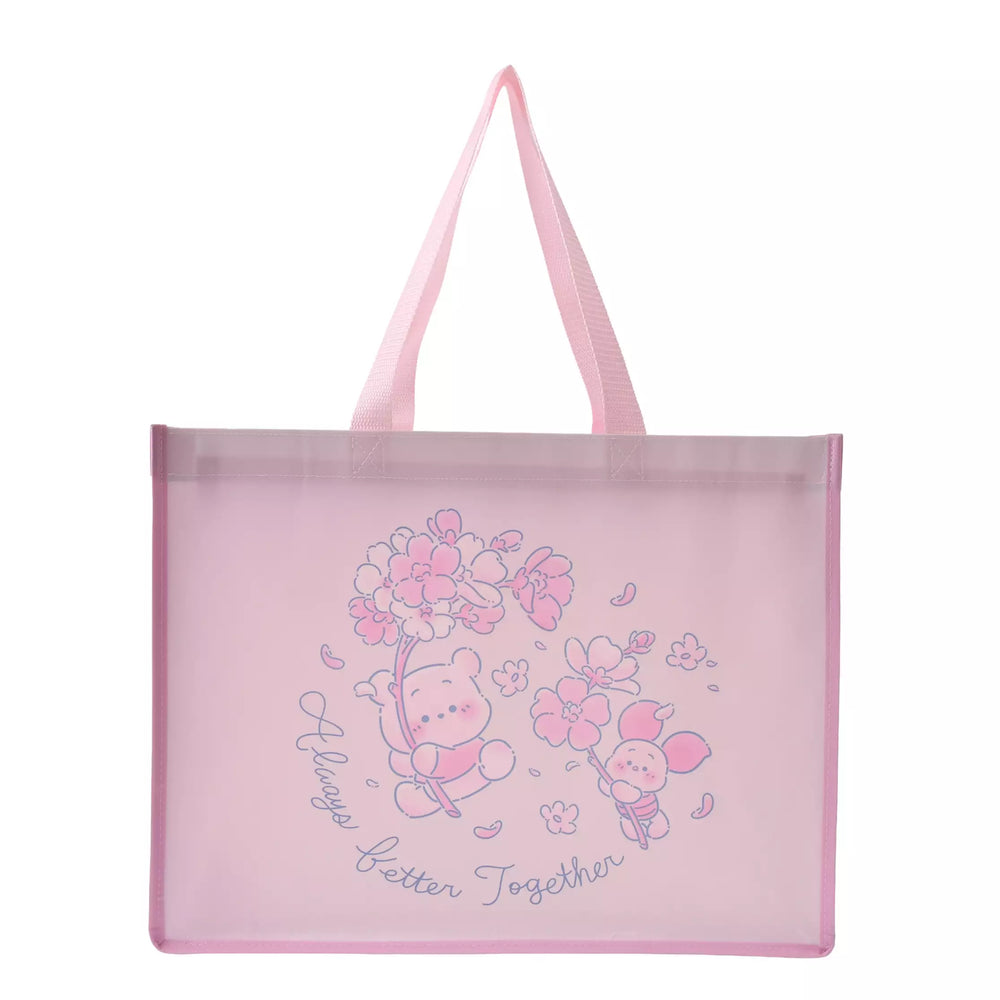JDS - 2026 Sakura Collection x Winnie the Pooh & Piglet Shopping Bag/Eco Bag (Release Date: Jan 13, 2026)