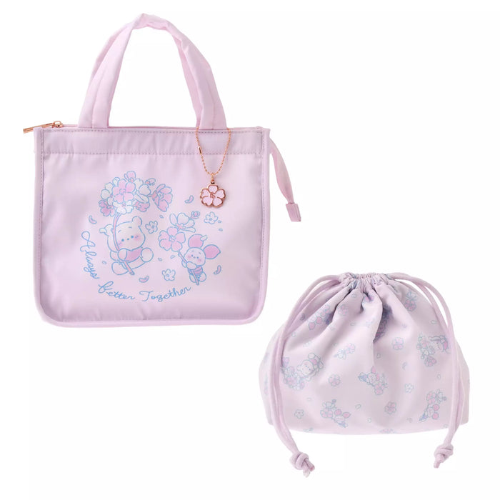 JDS - 2026 Sakura Collection x Winnie the Pooh & Piglet Cooler Bag and Pouch Set with Charm (Release Date: Jan 13, 2026)