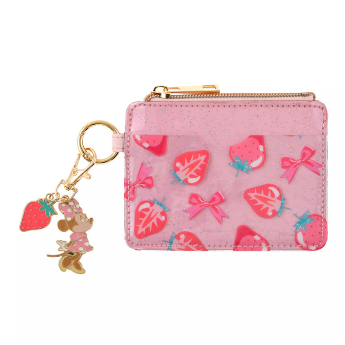 JDS - 2026 GLOSSY Fruits Collection x Minnie Mouse Commuter Pass Case with Charm (Release Date: Jan 26, 2026)