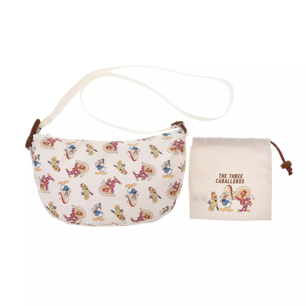JDS - TRAVEL WITH AMIGOS Collection x Donald, Jose Carioca, and Panchito Shoulder Bag with Pouch, Pocketable (Release Date: Jan 29, 2026)