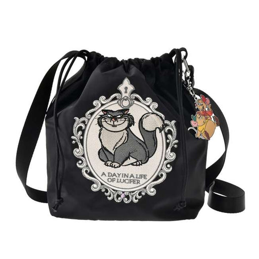 JDS - 2026 Disney Cat Day Collection x Lucifer, Jack & Gus Shoulder Bag with Charm (Release Date: Feb 2, 2026)