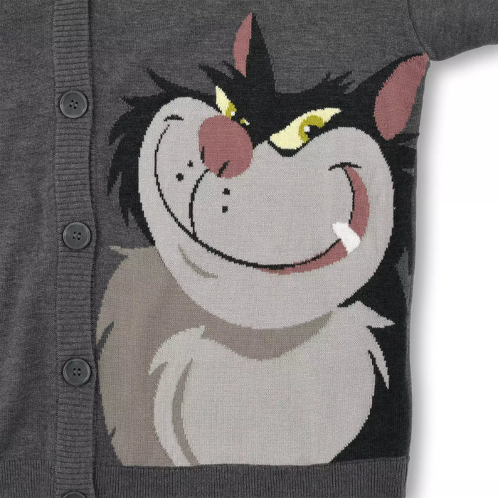 JDS - 2026 Disney Cat Day Collection x Lucifer, Jack & Gus Long Sleeve Cardigan Knit for Adults (Release Date: Feb 2, 2026)