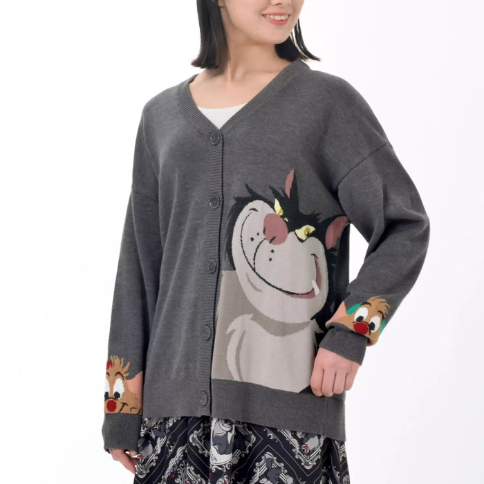 JDS - 2026 Disney Cat Day Collection x Lucifer, Jack & Gus Long Sleeve Cardigan Knit for Adults (Release Date: Feb 2, 2026)
