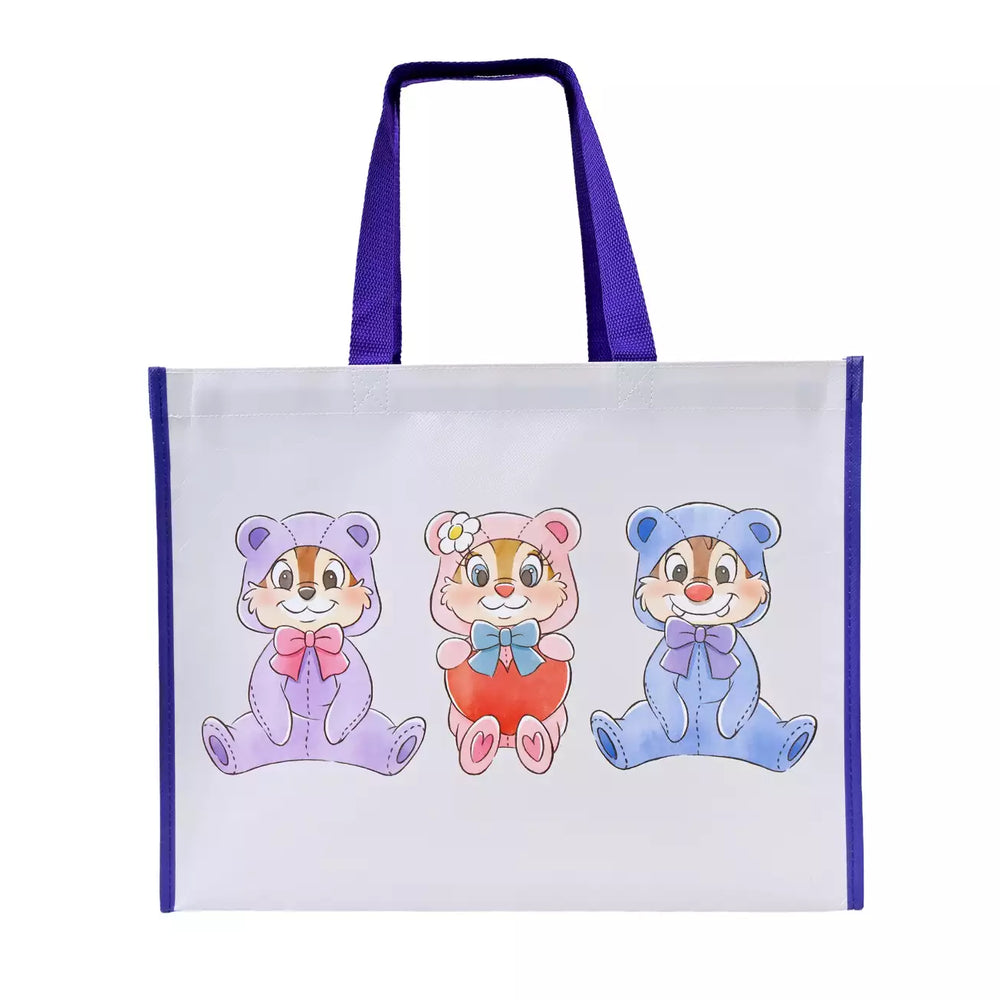 JDS - 2026 Chip 'n' Dale Birthday - Chip & Dale, Clarice Gingham Check Shopping Bag/Eco Bag (Release Date: Mar 10, 2026)