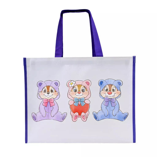 JDS - 2026 Chip 'n' Dale Birthday - Chip & Dale, Clarice Gingham Check Shopping Bag/Eco Bag (Release Date: Mar 10, 2026)