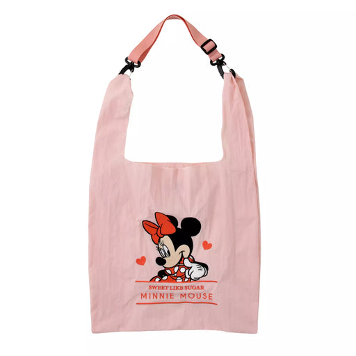 JDS - Minnie Mouse Tote Bag, Foldable 2-Way Embroidery Bag (Release Date: Jan 13, 2026)